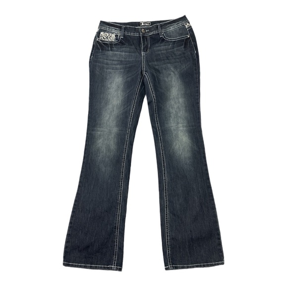 Soundgirl Denim - Soundgirl Juniors Bootcut Dark Wash Size 13